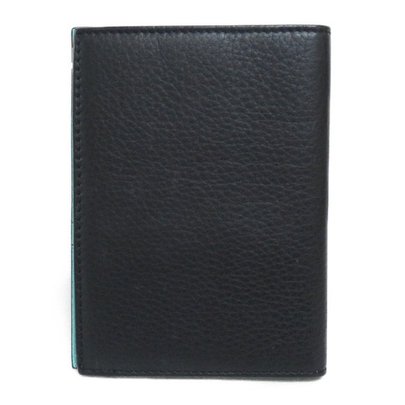 Tiffany & Co. Bags Tiffanyco Passport Case Calfskin Black Tiffany